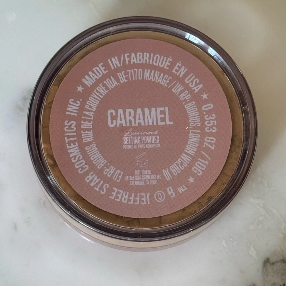 NIB Jeffree Star Magic Star Luminous Setting Powder Caramel
